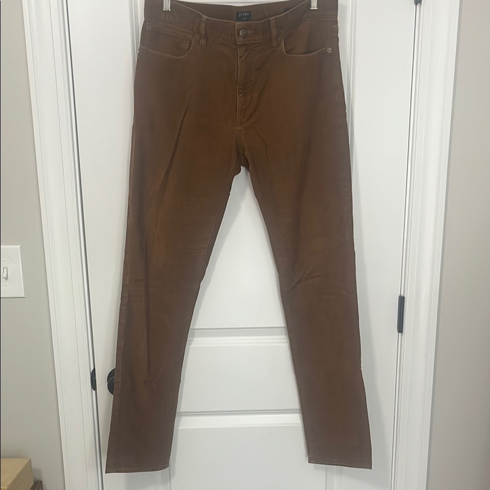 Brown corduroy pants JCrew size 34